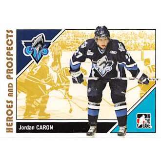 Řadové karty - Caron Jordan - 2007-08 ITG Heroes and Prospects No.44
