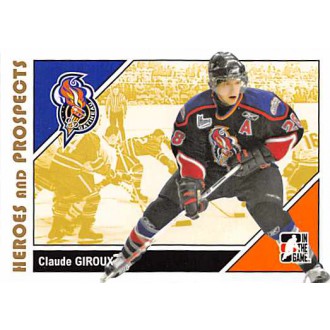 Řadové karty - Giroux Claude - 2007-08 ITG Heroes and Prospects No.45