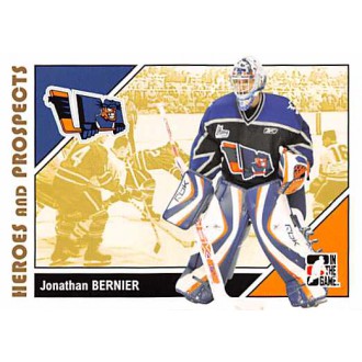 Řadové karty - Bernier Jonathan - 2007-08 ITG Heroes and Prospects No.51