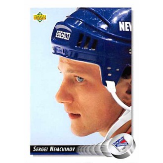 Řadové karty - Nemchinov Sergei - 1992-93 Upper Deck No.298