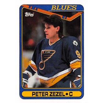 Řadové karty - Zezel Peter - 1990-91 Topps No.15