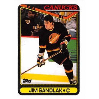 Řadové karty - Sandlak Jim - 1990-91 Topps No.18