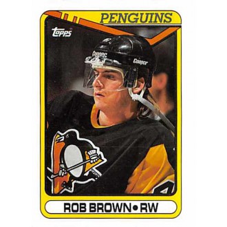 Řadové karty - Brown Rob - 1990-91 Topps No.19