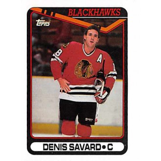 Řadové karty - Savard Denis - 1990-91 Topps No.28