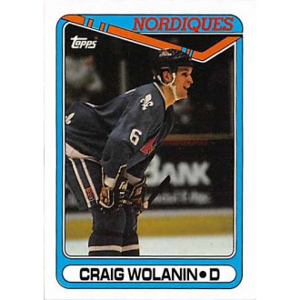 Řadové karty - Wolanin Craig - 1990-91 Topps No.40
