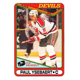 Řadové karty - Ysebaert Paul - 1990-91 Topps No.49