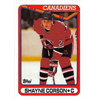 Řadové karty - Corson Shayne - 1990-91 Topps No.58