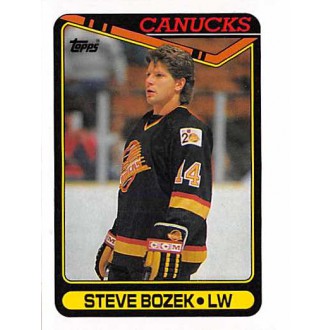Řadové karty - Bozek Steve - 1990-91 Topps No.76