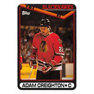 Řadové karty - Creighton Adam - 1990-91 Topps No.83