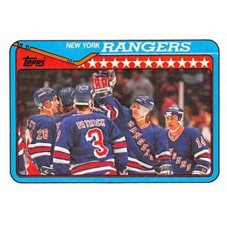 Řadové karty - New York Rangers - 1990-91 Topps No.101