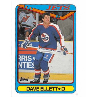 Řadové karty - Ellett Dave - 1990-91 Topps No.104