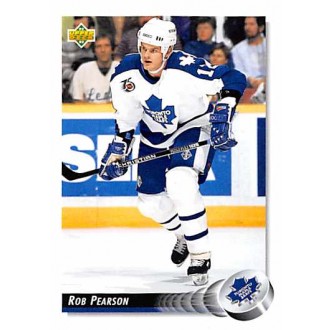 Řadové karty - Pearson Rob - 1992-93 Upper Deck No.318