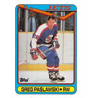 Řadové karty - Paslawski Greg - 1990-91 Topps No.154