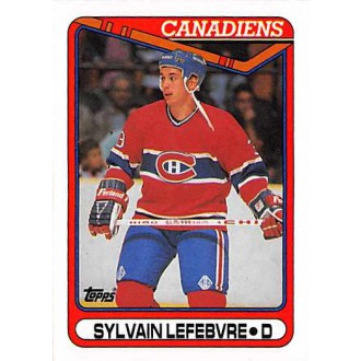 Řadové karty - Lefebvre Sylvain - 1990-91 Topps No.159