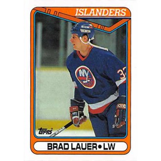Řadové karty - Lauer Brad - 1990-91 Topps No.217