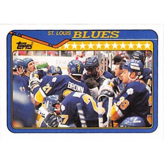 Řadové karty - St.Louis Blues - 1990-91 Topps No.220