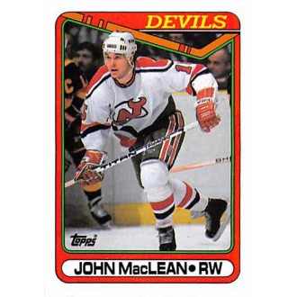 Řadové karty - MacLean John - 1990-91 Topps No.224