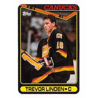 Řadové karty - Linden Trevor - 1990-91 Topps No.225