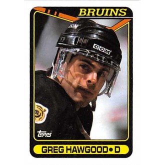 Řadové karty - Hawgood Greg - 1990-91 Topps No.236