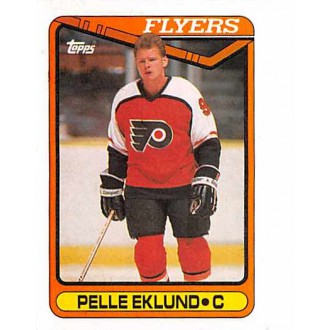 Řadové karty - Eklund Pelle - 1990-91 Topps No.254