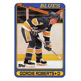 Řadové karty - Roberts Gordie - 1990-91 Topps No.256