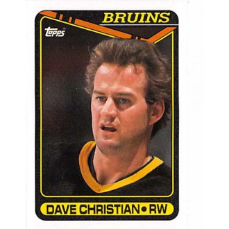 Řadové karty - Christian Dave - 1990-91 Topps No.263