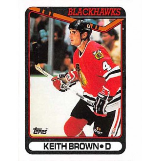 Řadové karty - Brown Keith - 1990-91 Topps No.276