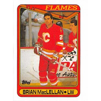 Řadové karty - MacLellan Brian - 1990-91 Topps No.286