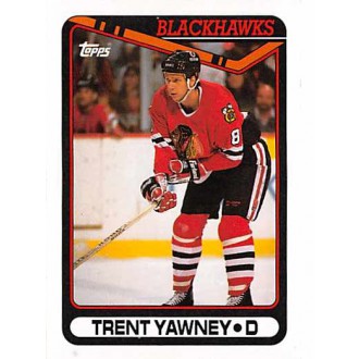 Řadové karty - Yawney Trent - 1990-91 Topps No.297