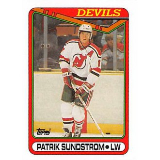 Řadové karty - Sundstrom Patrik - 1990-91 Topps No.306