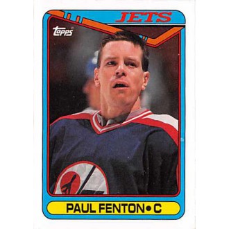 Řadové karty - Fenton Paul - 1990-91 Topps No.313