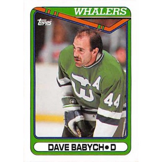 Řadové karty - Babych Dave - 1990-91 Topps No.328