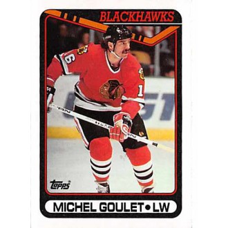 Řadové karty - Goulet Michel - 1990-91 Topps No.329