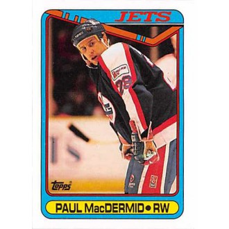 Řadové karty - MacDermid Paul - 1990-91 Topps No.338