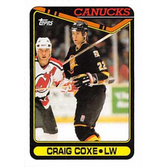Řadové karty - Coxe Craig - 1990-91 Topps No.339