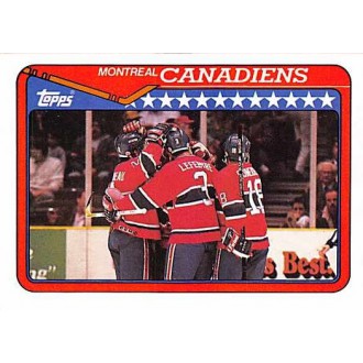 Řadové karty - Montreal Canadiens - 1990-91 Topps No.346