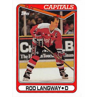 Řadové karty - Langway Rod - 1990-91 Topps No.353