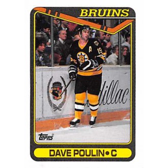 Řadové karty - Poulin Dave - 1990-91 Topps No.362