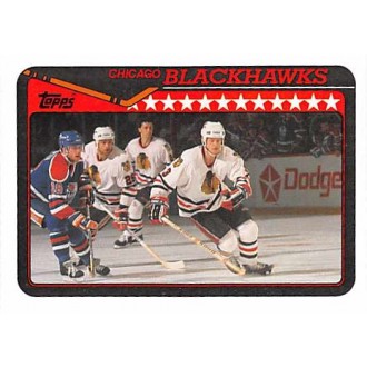 Řadové karty - Chicago Blackhawks - 1990-91 Topps No.363