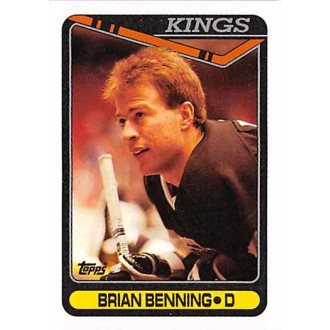 Řadové karty - Benning Brian - 1990-91 Topps No.365