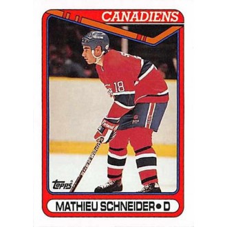 Řadové karty - Schneider Mathieu - 1990-91 Topps No.372