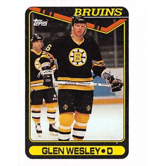 Řadové karty - Wesley Glen - 1990-91 Topps No.379
