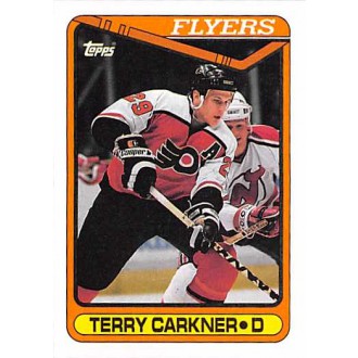 Řadové karty - Carkner Terry - 1990-91 Topps No.381