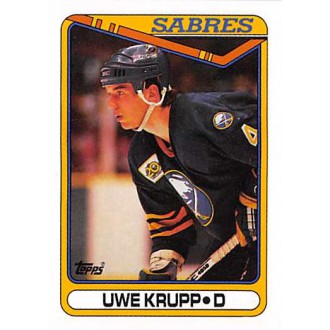 Řadové karty - Krupp Uwe - 1990-91 Topps No.390