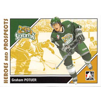Řadové karty - Potuer Graham - 2007-08 ITG Heroes and Prospects No.73
