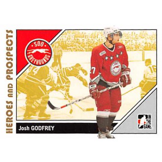 Řadové karty - Godfrey Josh - 2007-08 ITG Heroes and Prospects No.76