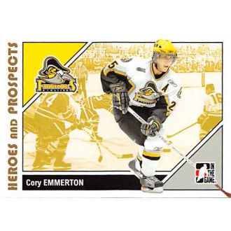 Řadové karty - Emmerton Cory - 2007-08 ITG Heroes and Prospects No.82