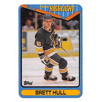 Řadové karty - Hull Brett - 1990-91 Topps No.4