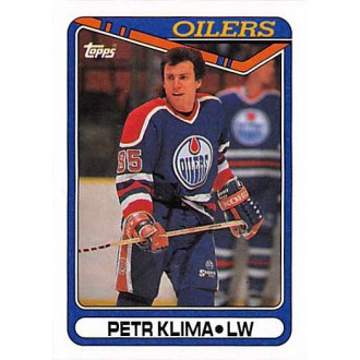 Řadové karty - Klíma Petr - 1990-91 Topps No.85
