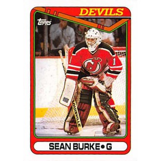 Řadové karty - Burke Sean - 1990-91 Topps No.140
